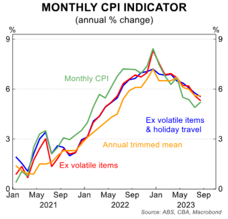 Monthly CPI indicator