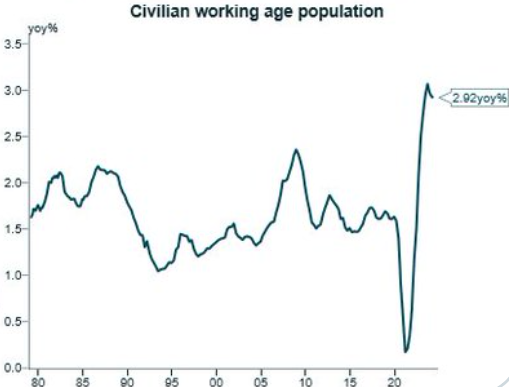 Civilian working age population
