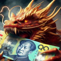 Australian dollar eaten by Beijing