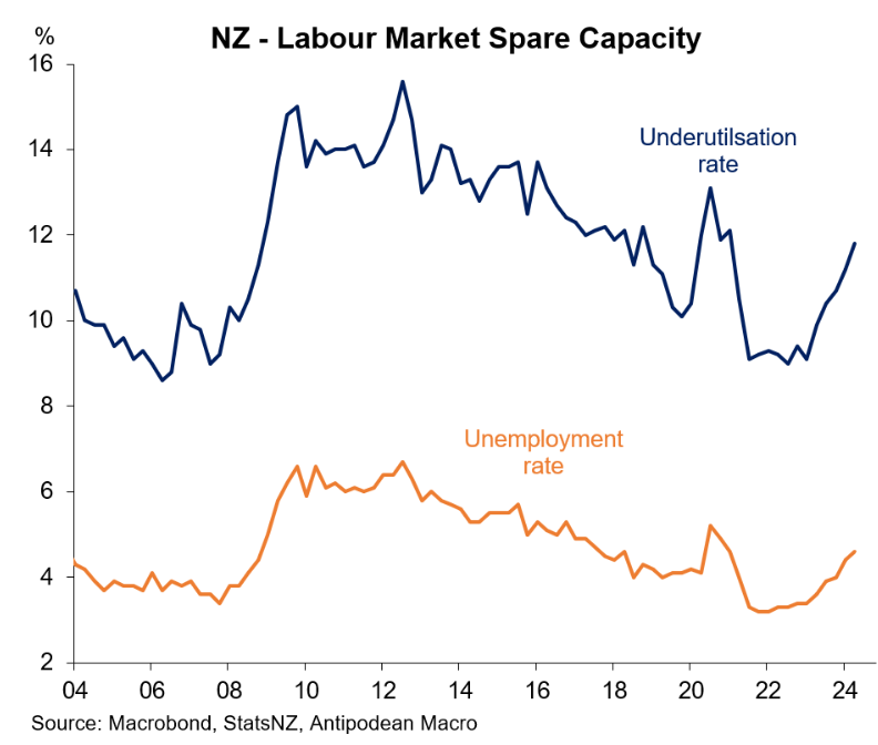 NZ Labour market spare capacity