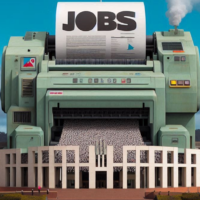 Government jobs printer delays RBA rate cuts