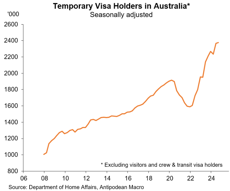 Temporary visa holders