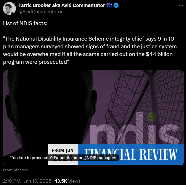 NDIS fraud