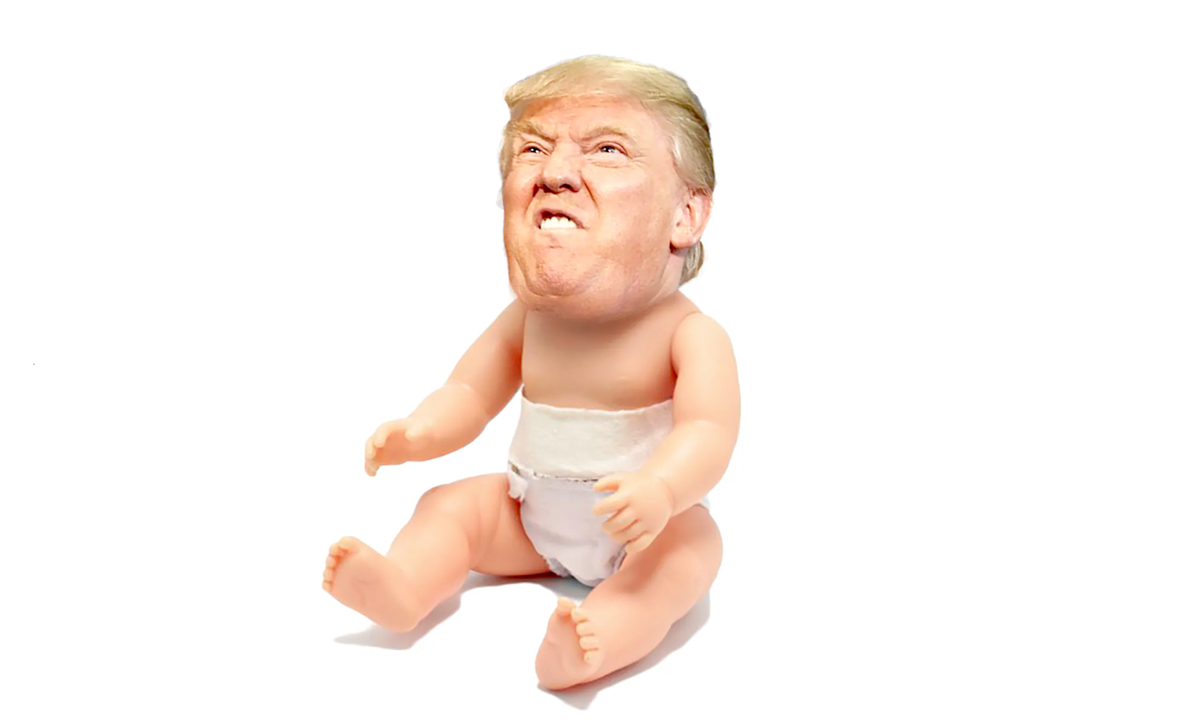 Australian dollar dummy spit by child president