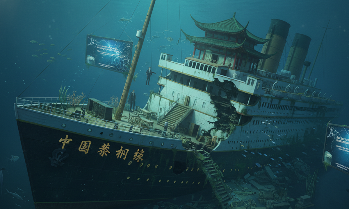 Preview for Chinese property Titanic sinks from sight