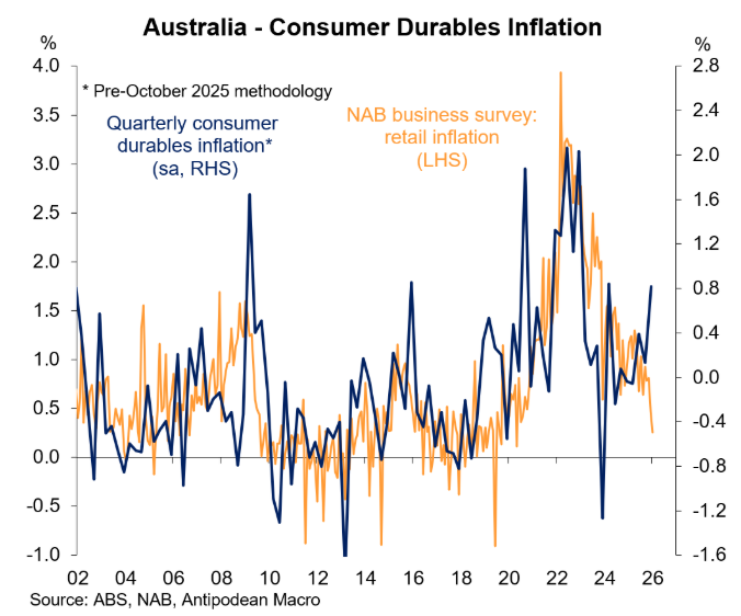 Consumer durables inflation