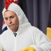 Chicken Chalmers pecks “left field” economists