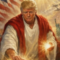 Bow down before the Trump God