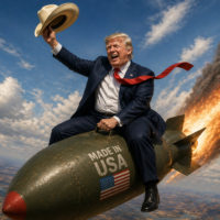 Bomb, bomb, bomb…bomb, bomb Iran, again