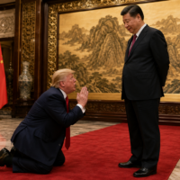 Trump brings begging caravan to Beijing