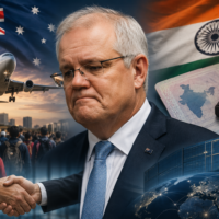 Scott Morrison hired by Indian visa processing company