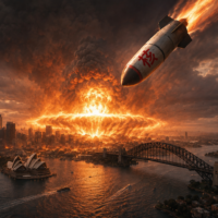 Post-Iran China to fire nuclear missile at Australia
