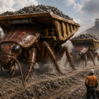 Iron ore roaches seeth