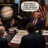 Will Australia guard Mars when Trump invades Jupiter?