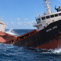 Iron ore is drowning, not waving