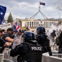 Is political violence being normalised in Australia?