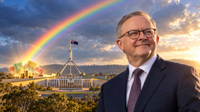 Australia hit by "Revenue Rainbow" boosting Albanese's fortunes
