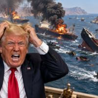 Now the ships are sinking in Hormuz